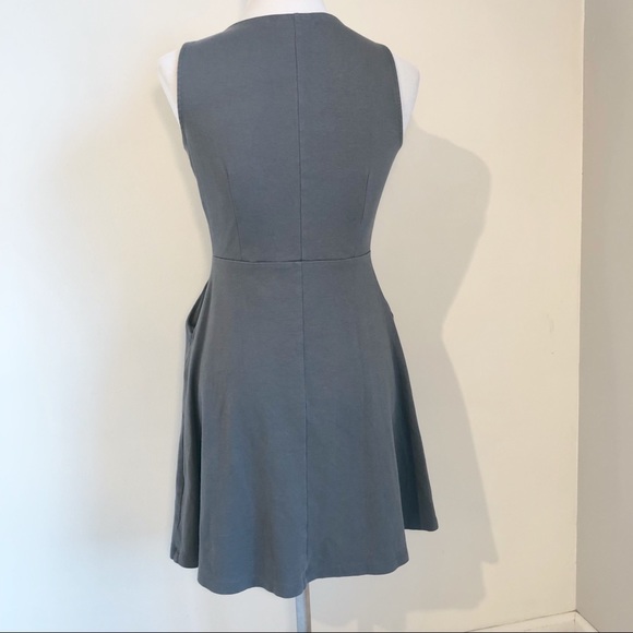 New York & Company Grey Fit and Flare Dress, size Small - Picture 4 of 16